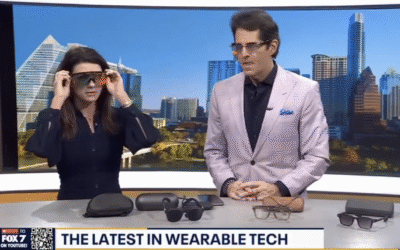 TV: What Are You Wearing On Your Face?! New Tech Glasses Can Shoot Video, Project Your Phone Screen, and Display Text